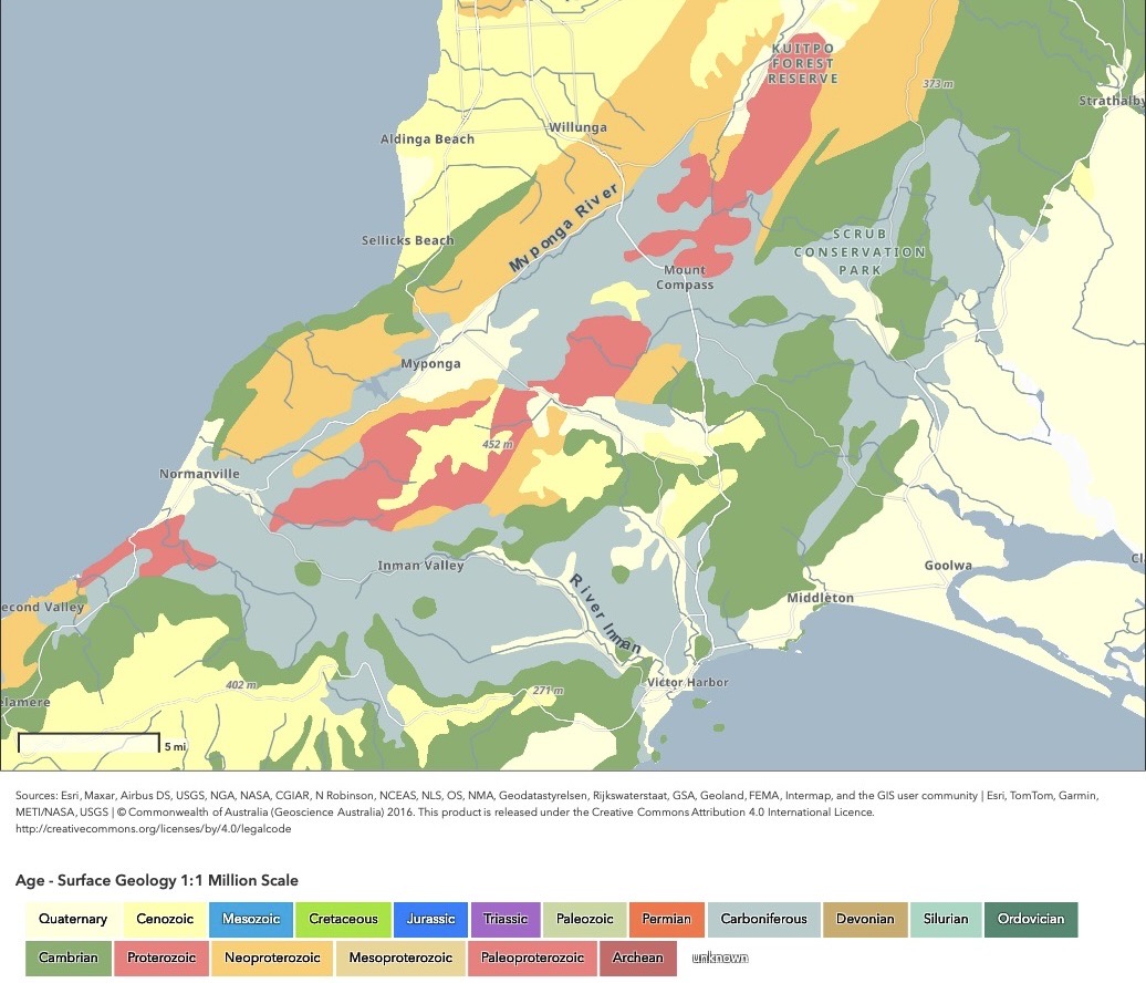 Geology of the Fleurieu Geology of the Fleurieu